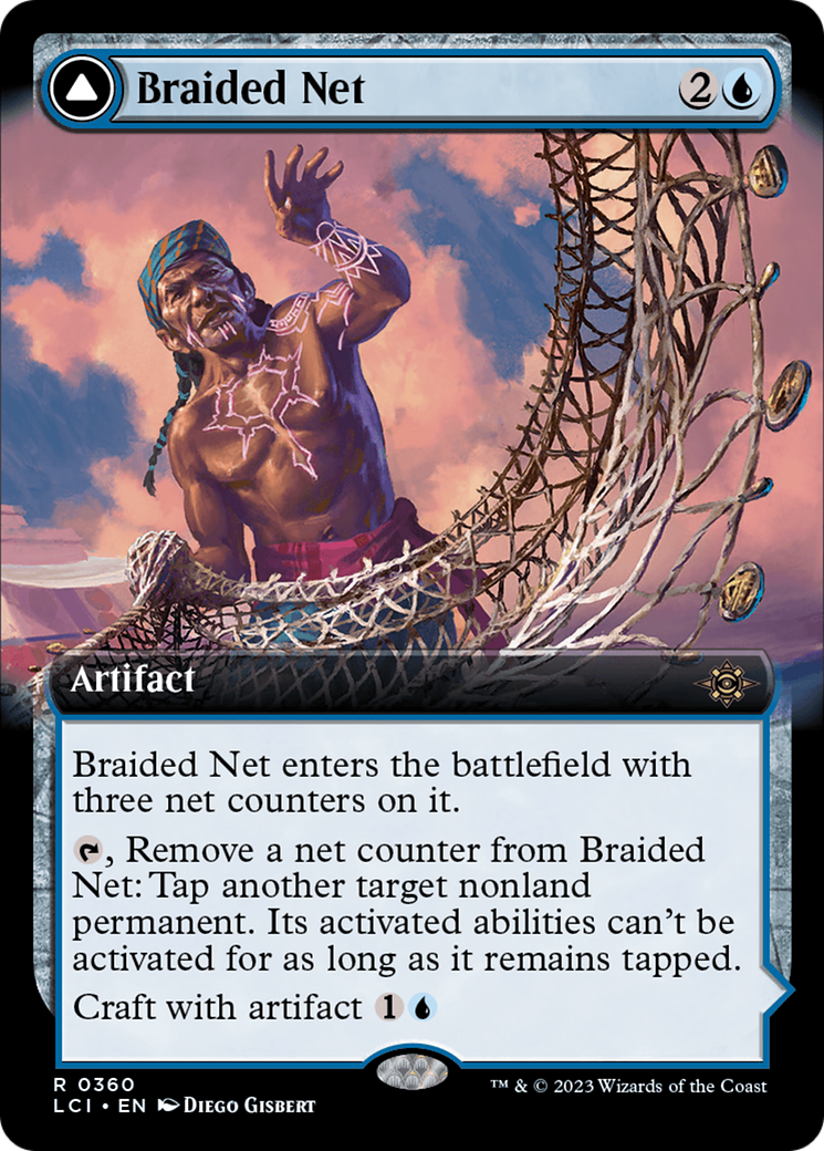 Braided Net // Braided Quipu (Extended Art) [The Lost Caverns of Ixalan] | Rook's Games and More