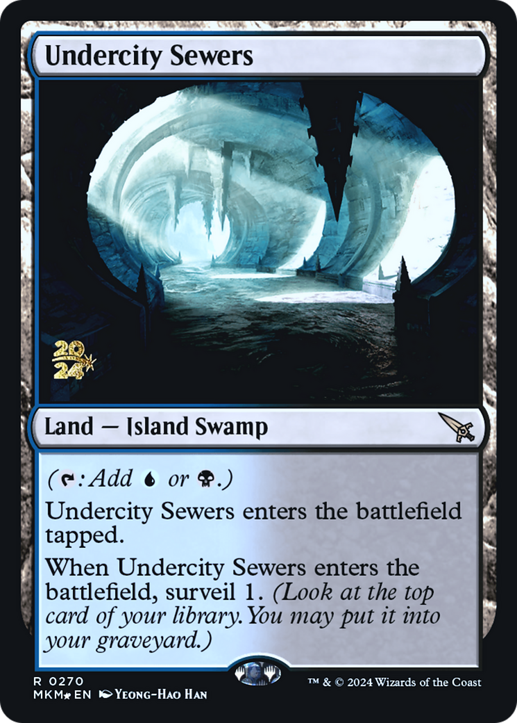 Undercity Sewers [Murders at Karlov Manor Prerelease Promos] | Rook's Games and More