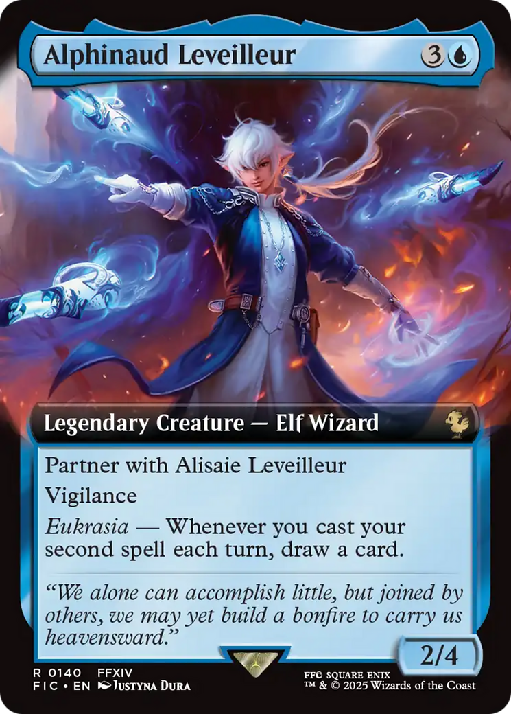 Alphinaud Leveilleur (Extended Art) [FINAL FANTASY Commander] | Rook's Games and More