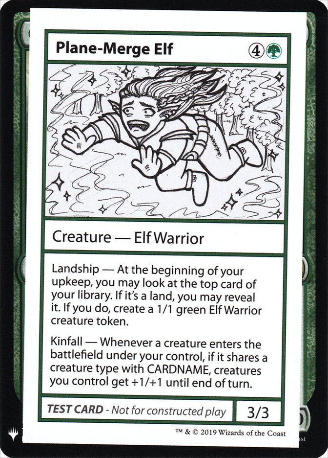 Plane-Merge Elf [Mystery Booster Playtest Cards] | Rook's Games and More
