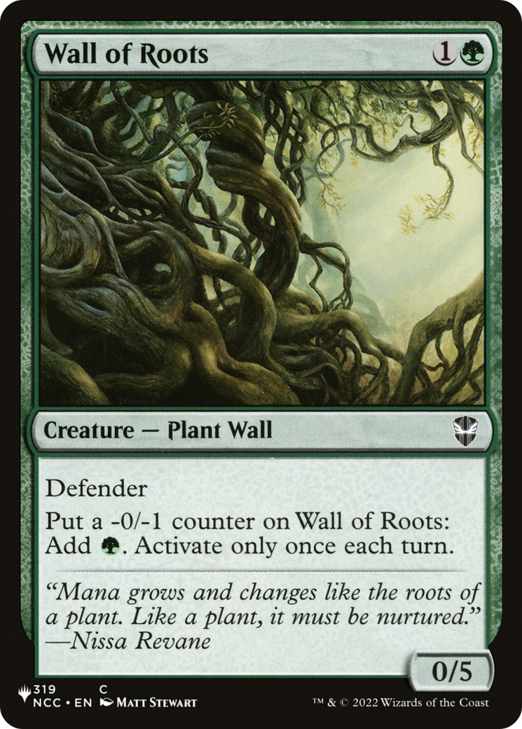 Wall of Roots [The List Reprints] | Rook's Games and More