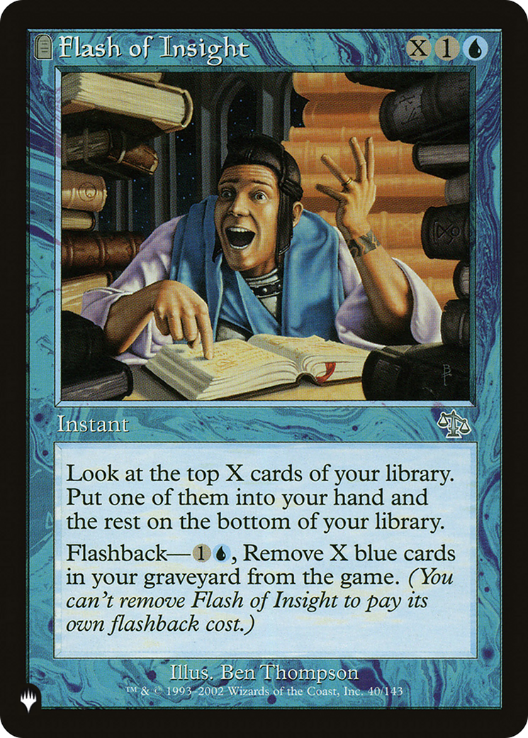 Flash of Insight [The List Reprints] | Rook's Games and More