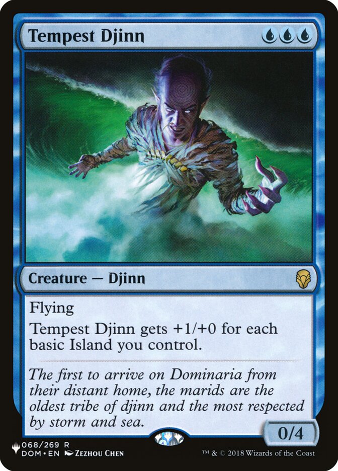Tempest Djinn [The List] | Rook's Games and More