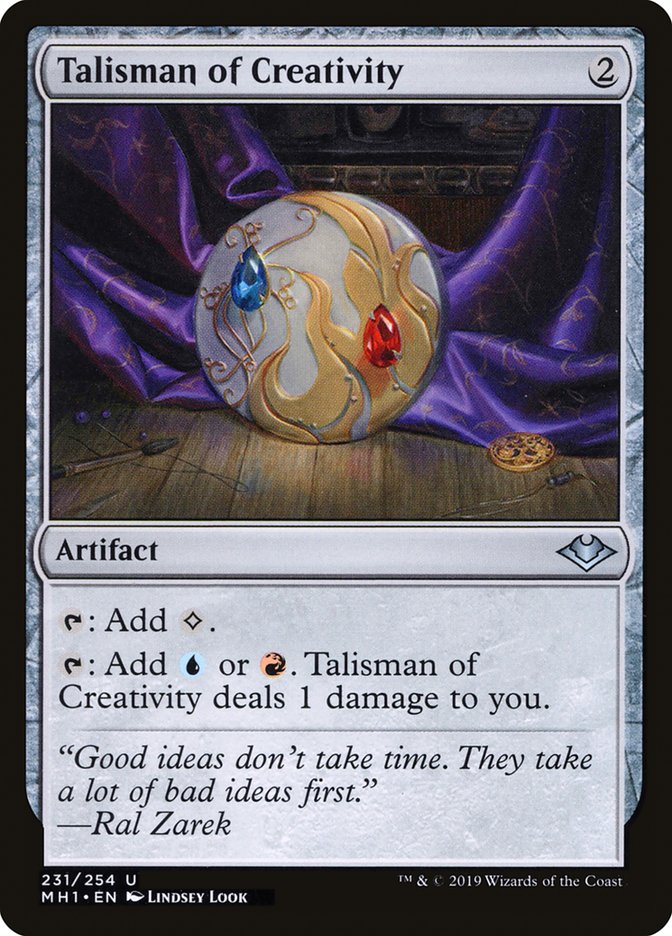 Talisman of Creativity [Modern Horizons] | Rook's Games and More