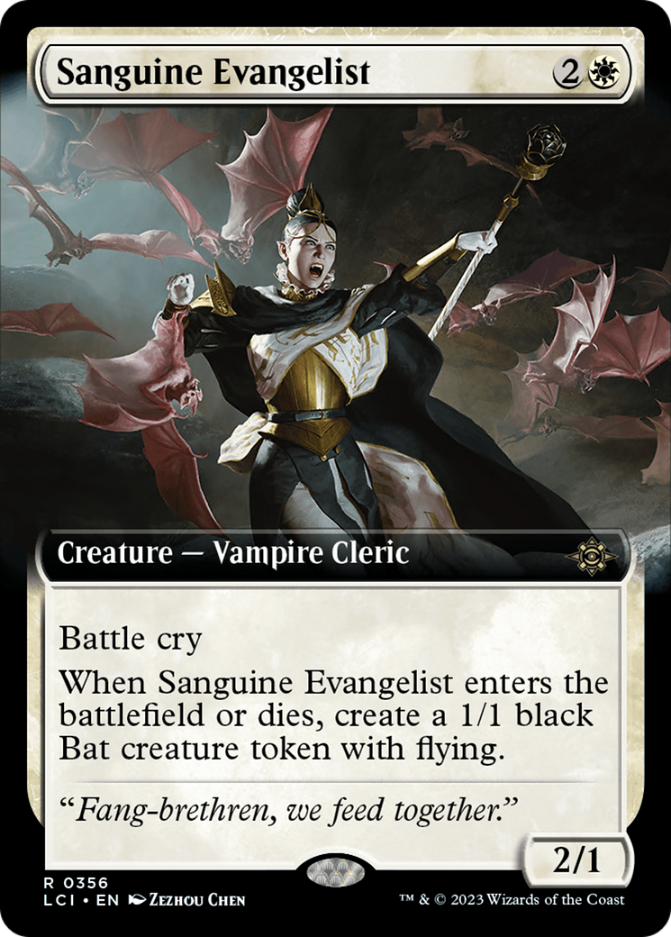 Sanguine Evangelist (Extended Art) [The Lost Caverns of Ixalan] | Rook's Games and More