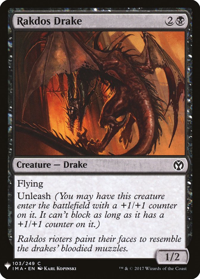 Rakdos Drake [Mystery Booster] | Rook's Games and More