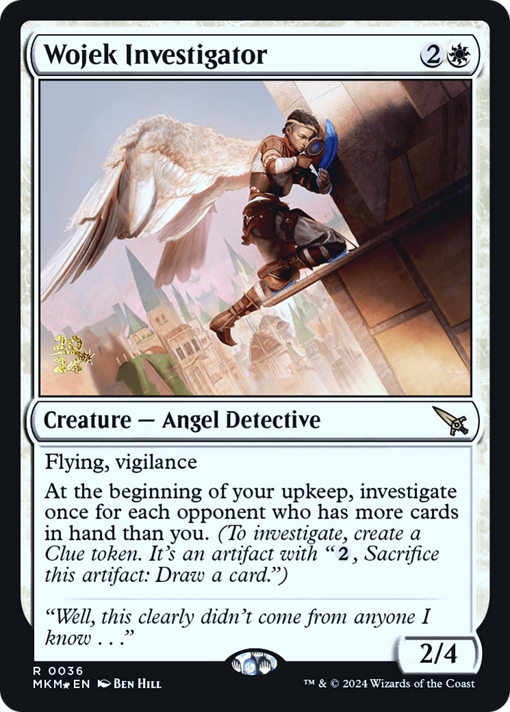 Wojek Investigator [Murders at Karlov Manor Prerelease Promos] | Rook's Games and More