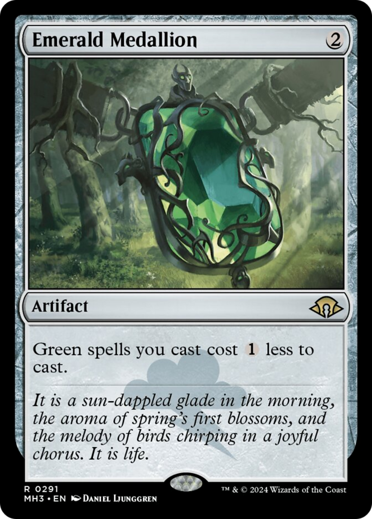 Emerald Medallion [Modern Horizons 3] | Rook's Games and More
