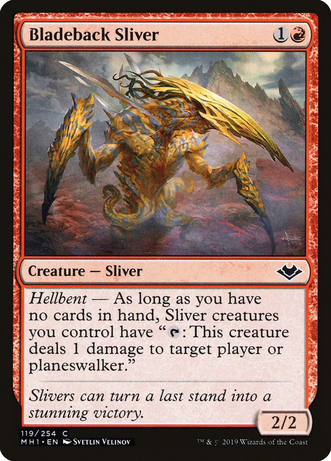 Bladeback Sliver [Modern Horizons] | Rook's Games and More