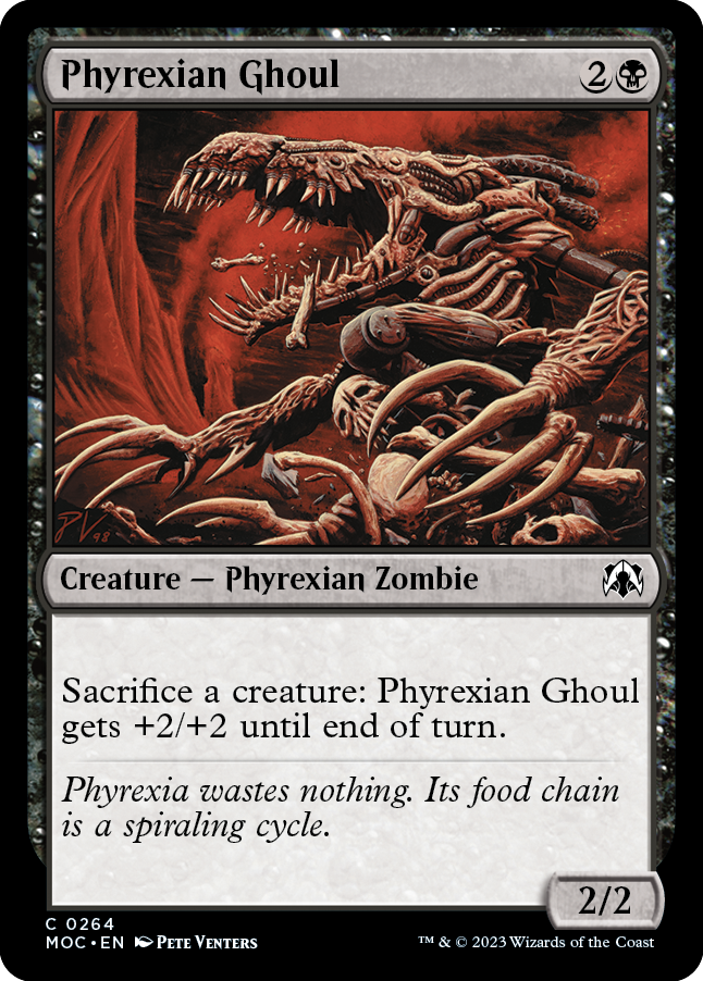 Phyrexian Ghoul [March of the Machine Commander] | Rook's Games and More