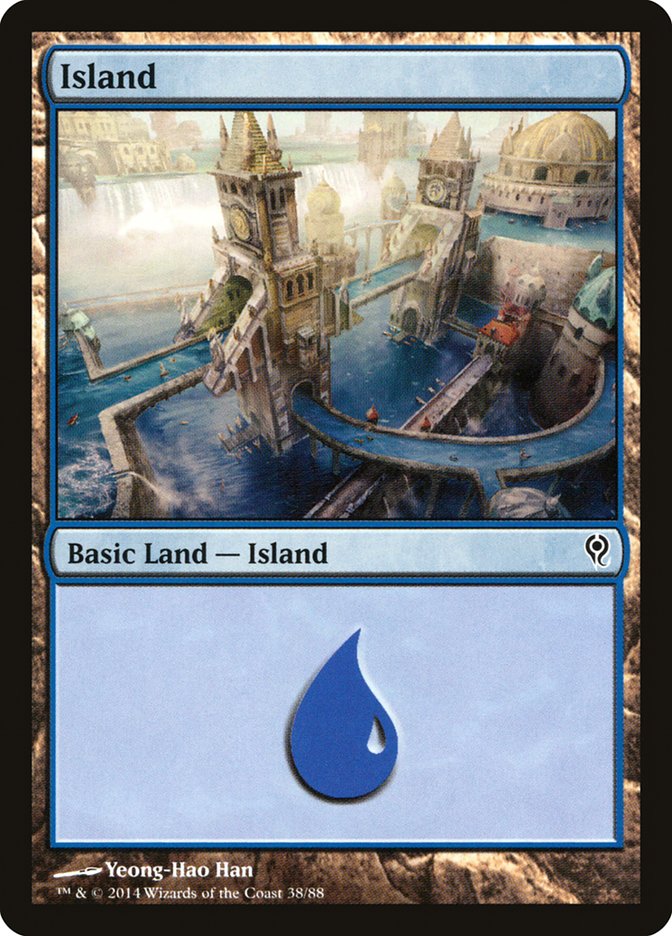 Island (38) [Duel Decks: Jace vs. Vraska] | Rook's Games and More