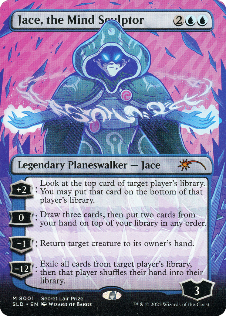 Jace, the Mind Sculptor (Borderless) [Secret Lair Drop Promos] | Rook's Games and More