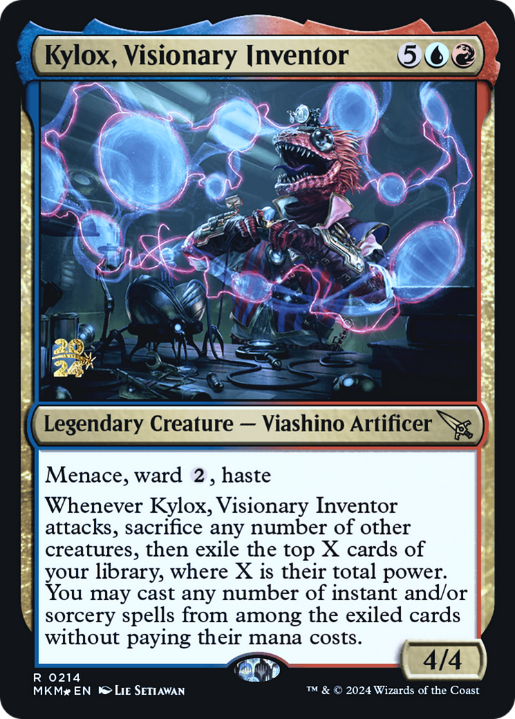 Kylox, Visionary Inventor [Murders at Karlov Manor Prerelease Promos] | Rook's Games and More