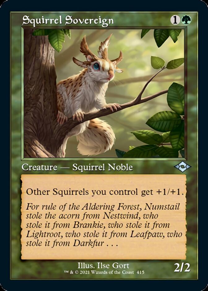 Squirrel Sovereign (Retro) [Modern Horizons 2] | Rook's Games and More