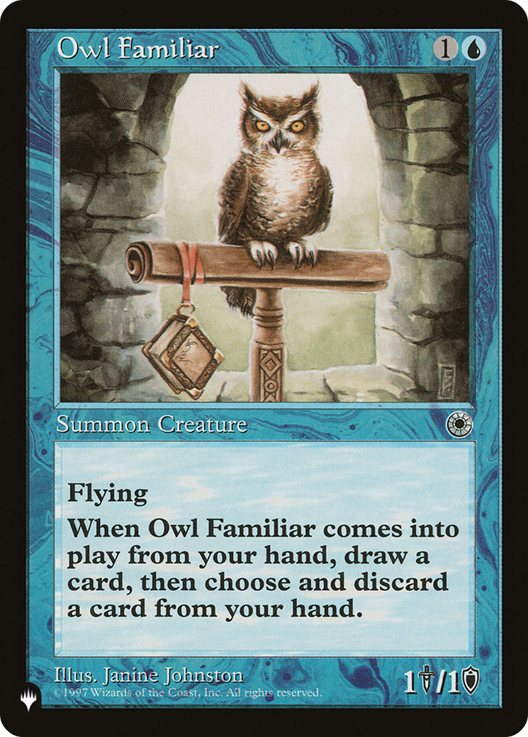 Owl Familiar [The List Reprints] | Rook's Games and More