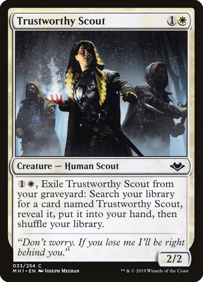 Trustworthy Scout [Modern Horizons] | Rook's Games and More