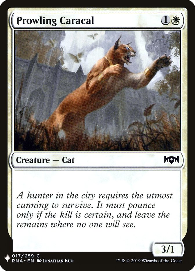 Prowling Caracal [Mystery Booster] | Rook's Games and More