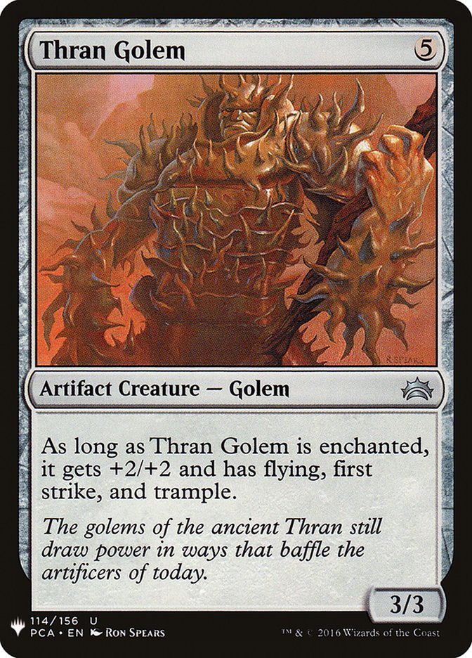 Thran Golem [Mystery Booster] | Rook's Games and More