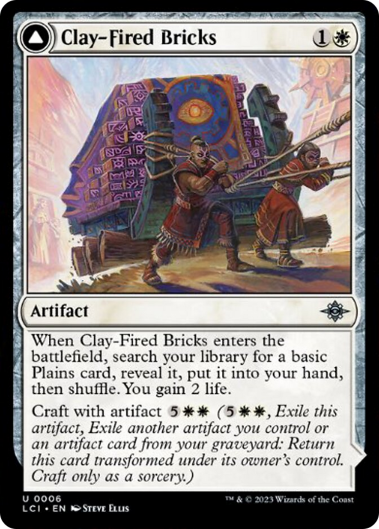 Clay-Fired Bricks // Cosmium Kiln [The Lost Caverns of Ixalan] | Rook's Games and More