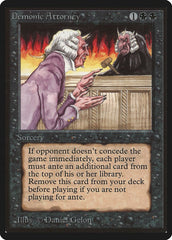 Beta Demonic Attorney (Grade 9)