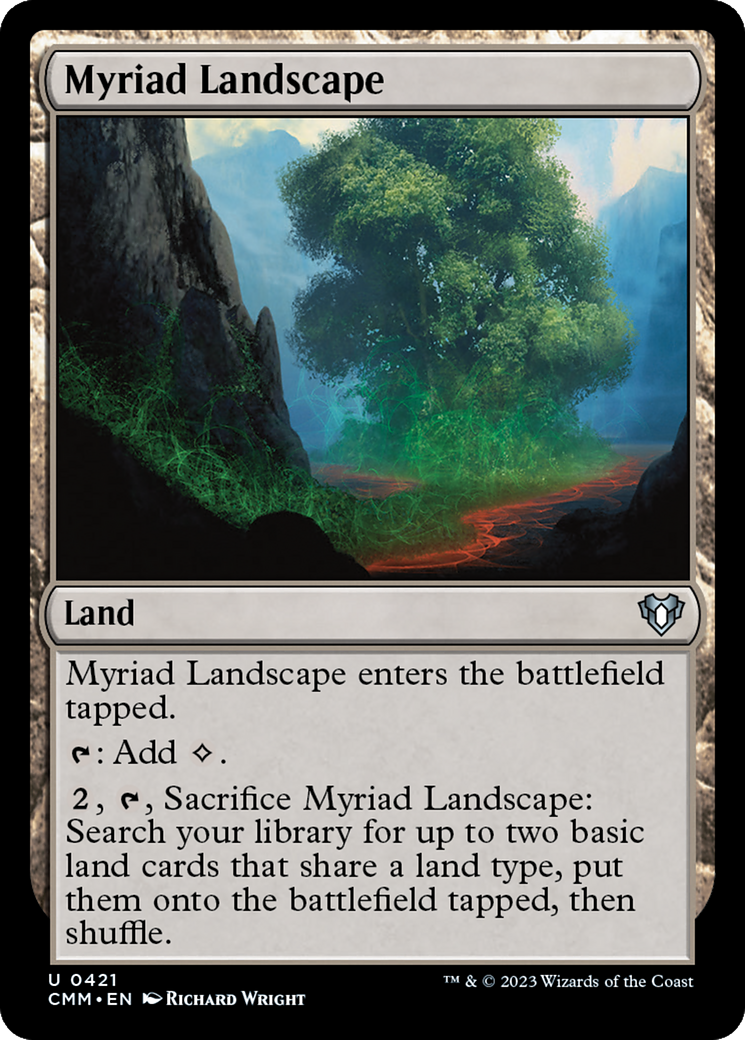 Myriad Landscape [Commander Masters] | Rook's Games and More