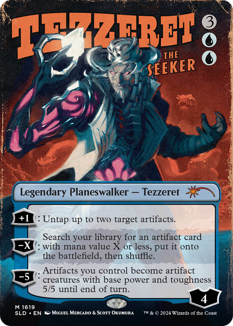 Tezzeret the Seeker (1619) [Secret Lair Drop Series] | Rook's Games and More