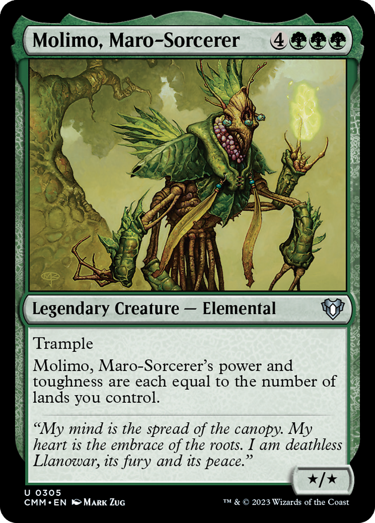 Molimo, Maro-Sorcerer [Commander Masters] | Rook's Games and More