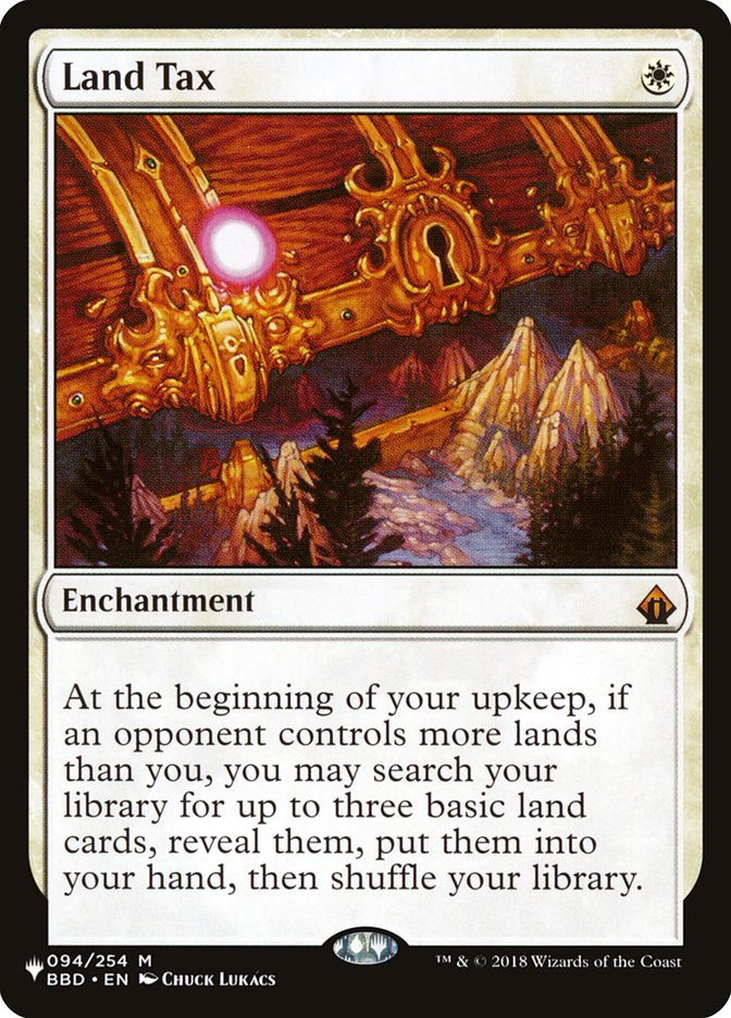 Land Tax [The List] | Rook's Games and More