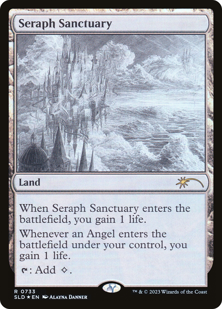 Seraph Sanctuary (Sketch) [Secret Lair Drop Promos] | Rook's Games and More