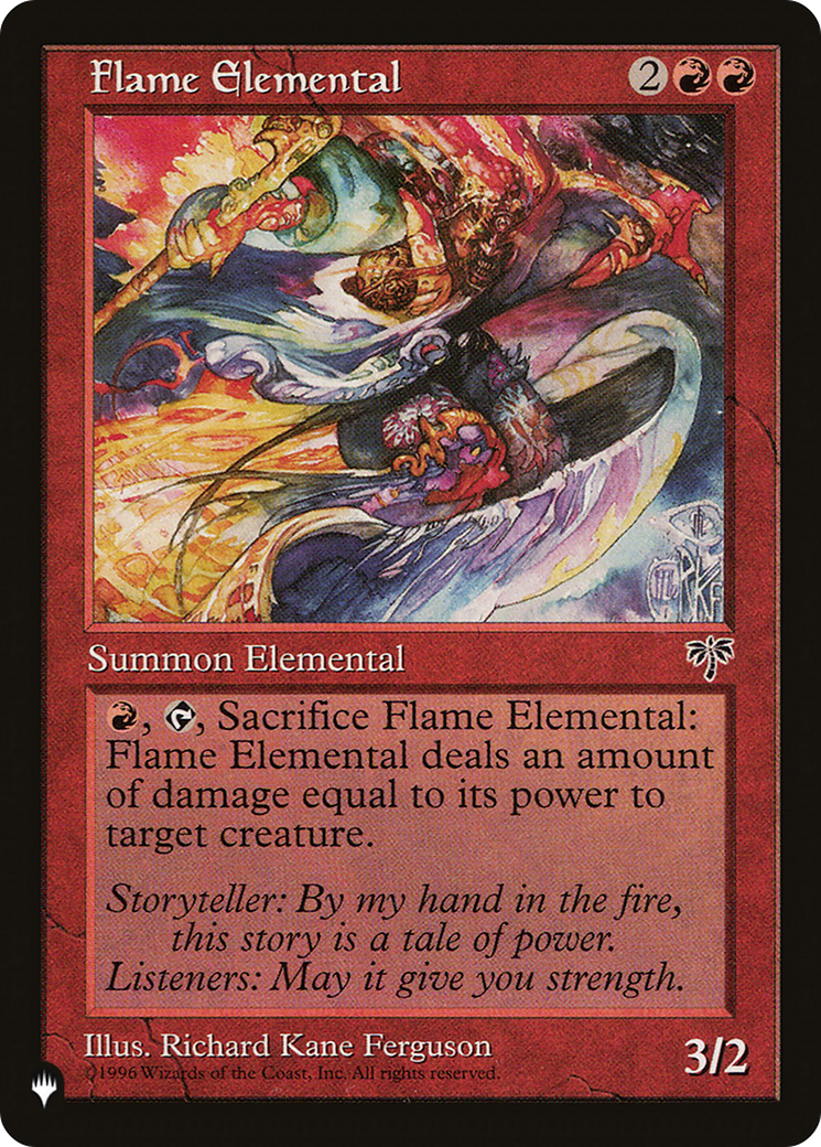 Flame Elemental [The List] | Rook's Games and More