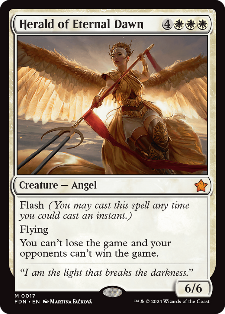 Herald of Eternal Dawn [Foundations] | Rook's Games and More