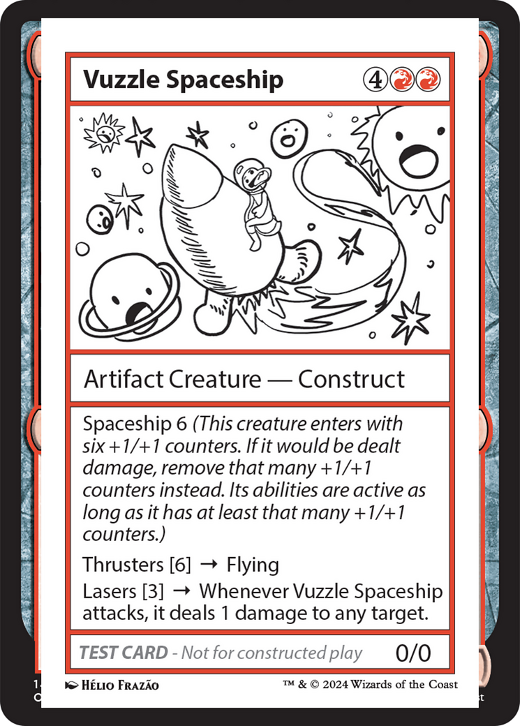 Vuzzle Spaceship [Mystery Booster 2 Playtest Cards] | Rook's Games and More