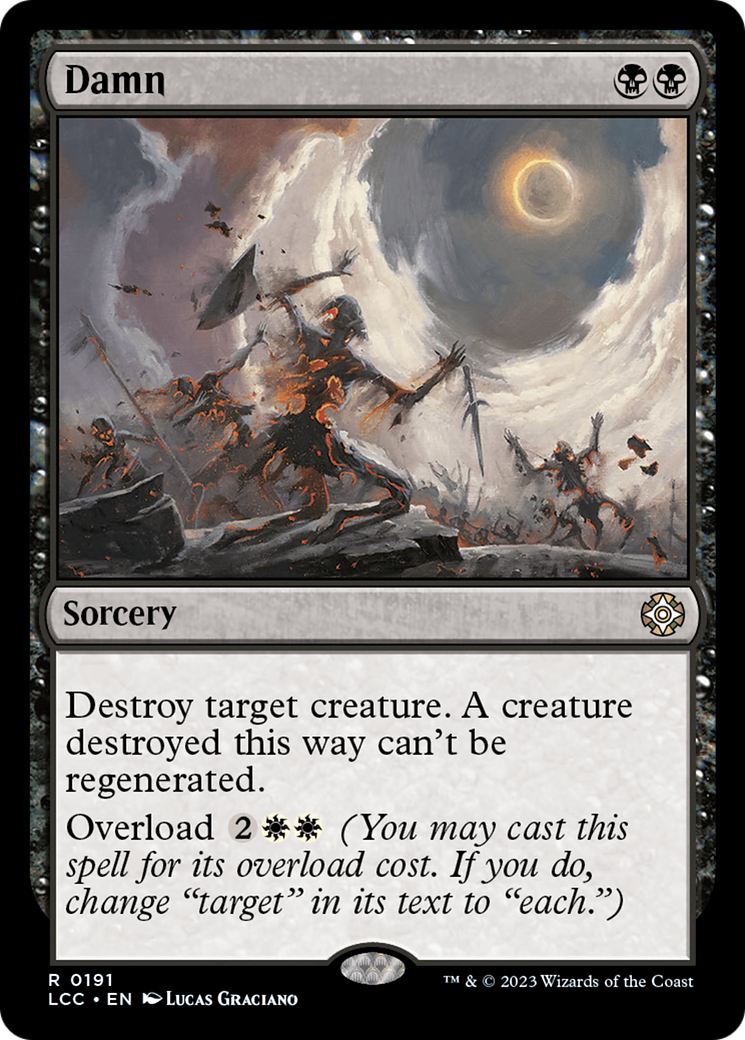 Damn [The Lost Caverns of Ixalan Commander] | Rook's Games and More