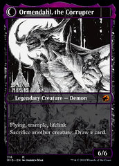 Jerren, Corrupted Bishop // Ormendahl, the Corrupted (Showcase Eternal Night) [Innistrad: Midnight Hunt] | Rook's Games and More