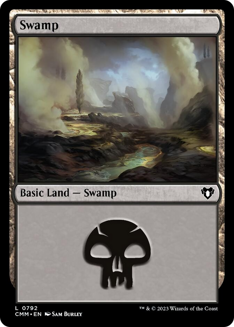 Swamp (792) [Commander Masters] | Rook's Games and More