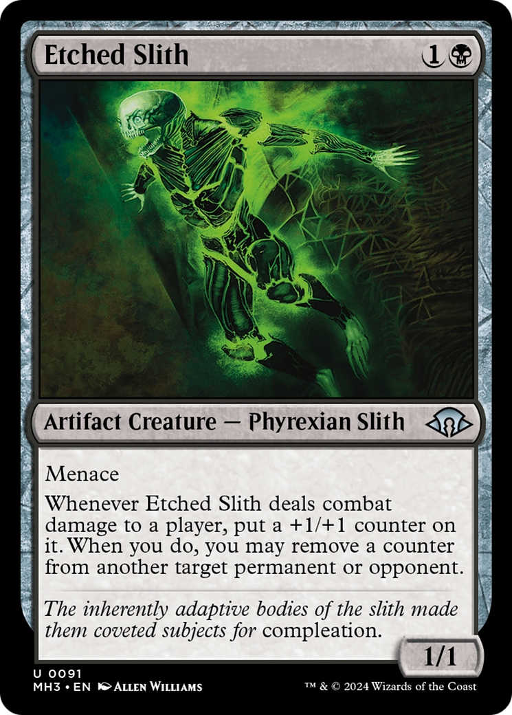 Etched Slith [Modern Horizons 3] | Rook's Games and More