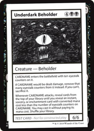 Underdark Beholder (2021 Edition) [Mystery Booster Playtest Cards] | Rook's Games and More