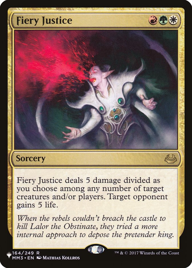 Fiery Justice [The List] | Rook's Games and More