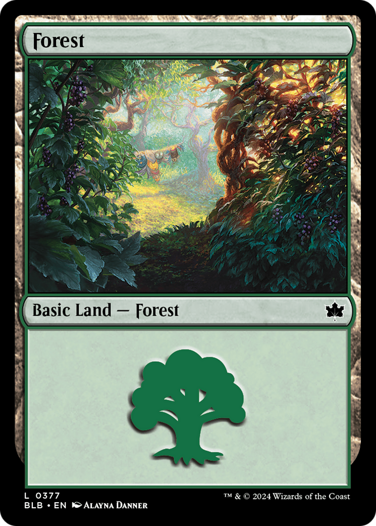 Forest (0377) [Bloomburrow] | Rook's Games and More