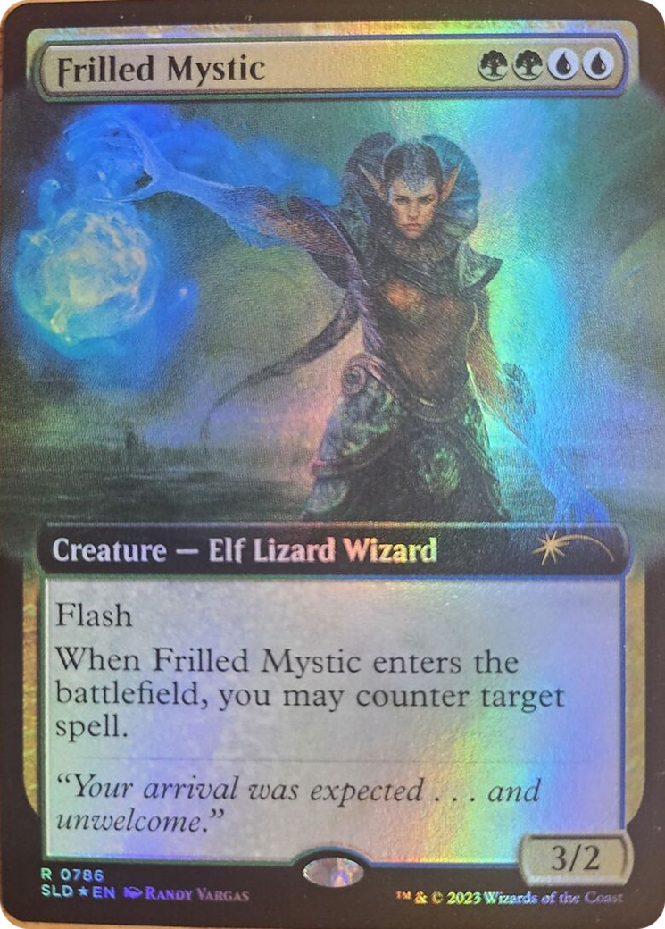 Frilled Mystic (Extended Art) [Secret Lair Drop Series] | Rook's Games and More