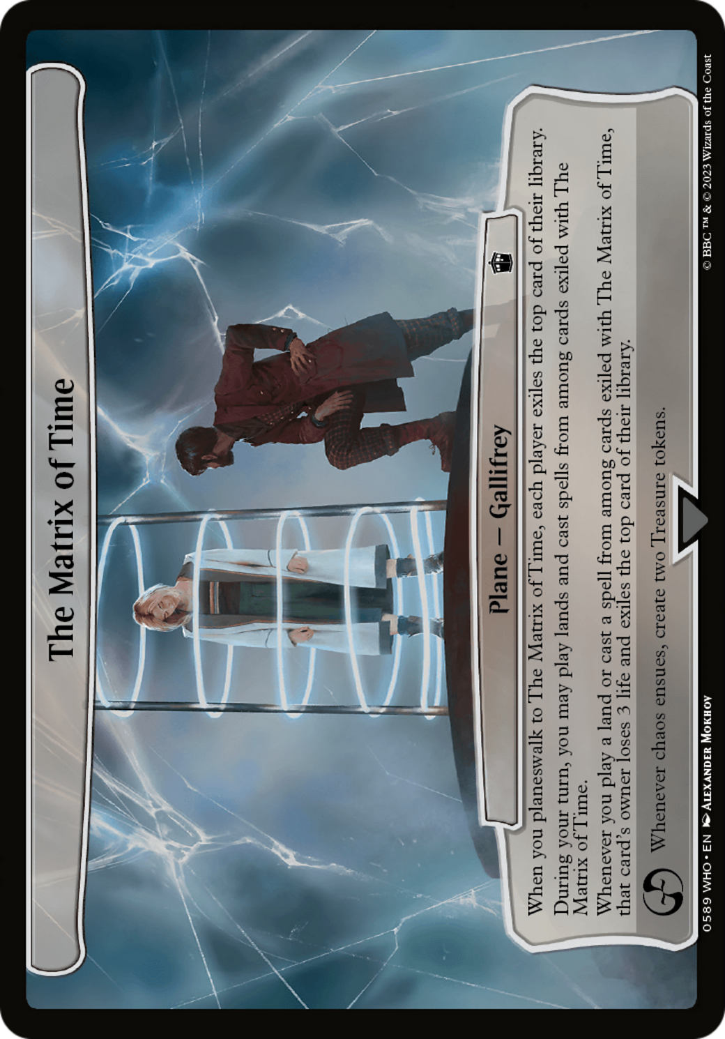 The Matrix of Time [Doctor Who] | Rook's Games and More