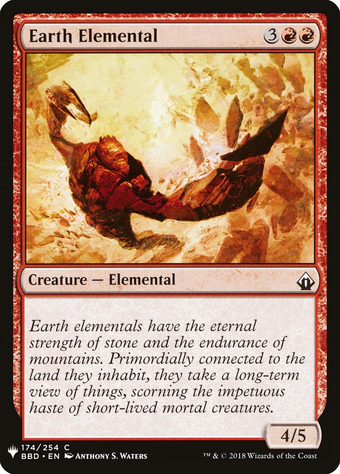 Earth Elemental [Mystery Booster] | Rook's Games and More
