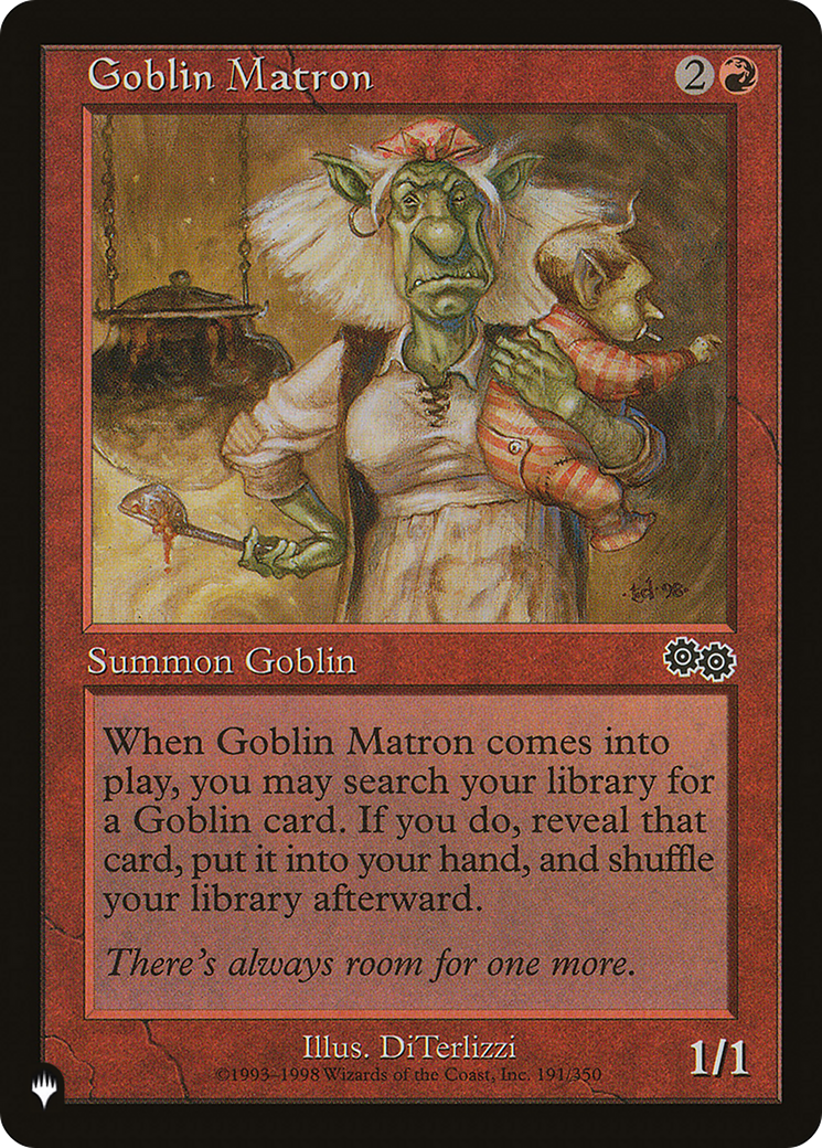 Goblin Matron (USG) [The List Reprints] | Rook's Games and More