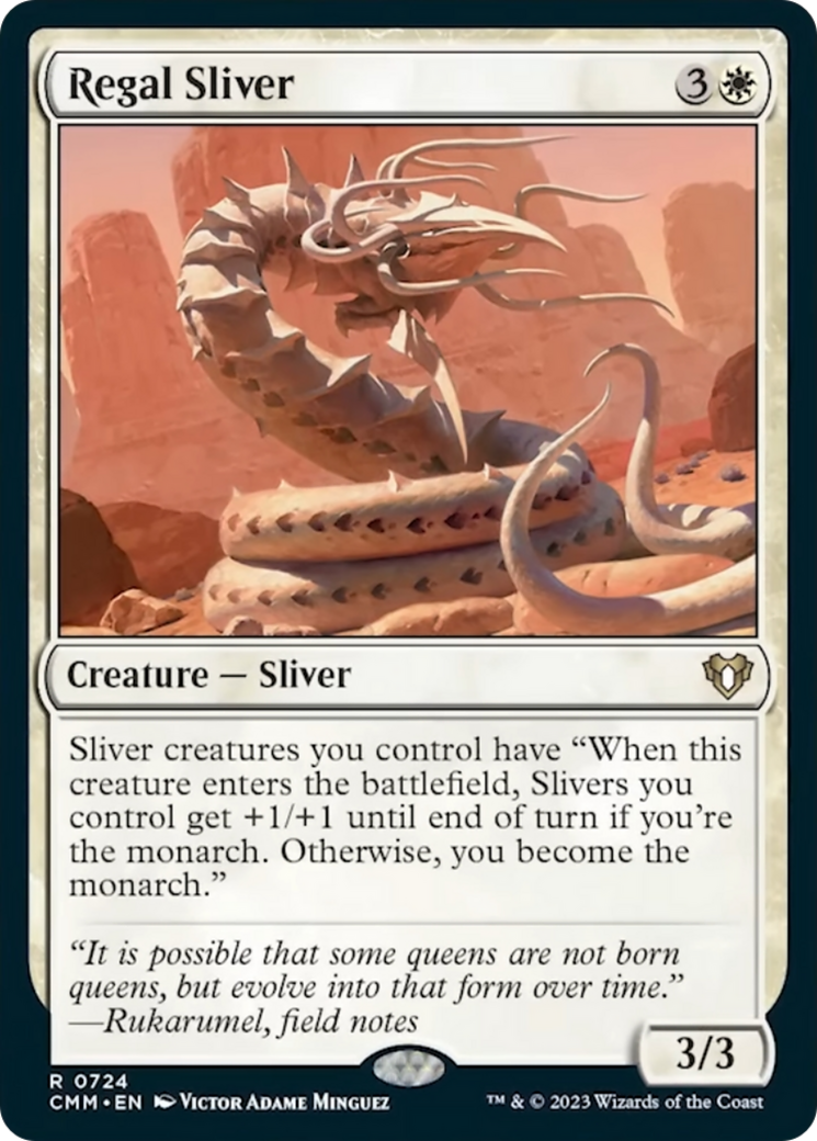 Regal Sliver [Commander Masters] | Rook's Games and More