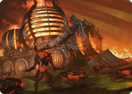 Urabrask's Forge Art Card [Phyrexia: All Will Be One Art Series] | Rook's Games and More