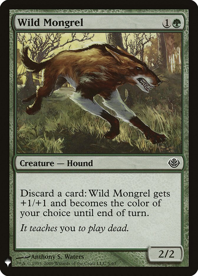 Wild Mongrel [Mystery Booster] | Rook's Games and More