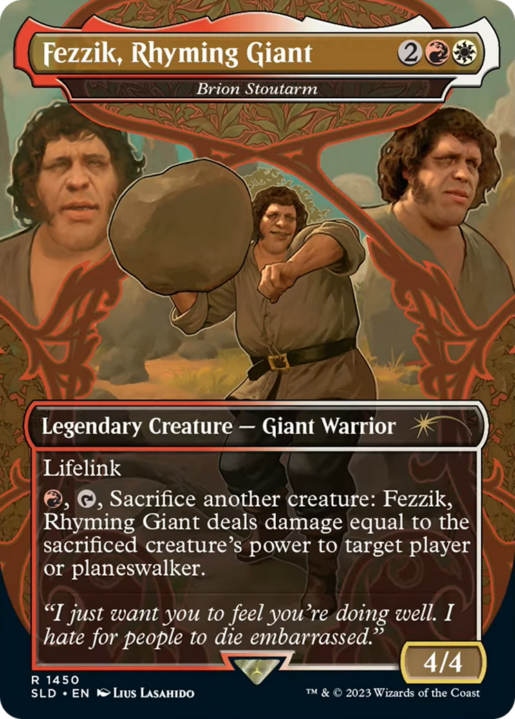 Fezzik, Rhyming Giant - Brion Stoutarm [Secret Lair Drop Series] | Rook's Games and More