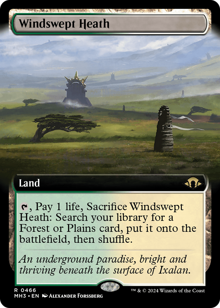 Windswept Heath (Extended Art) [Modern Horizons 3] | Rook's Games and More