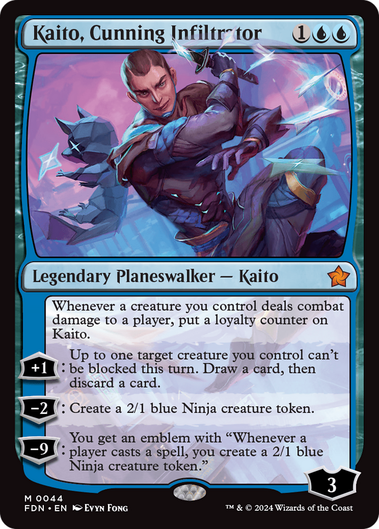 Kaito, Cunning Infiltrator [Foundations] | Rook's Games and More