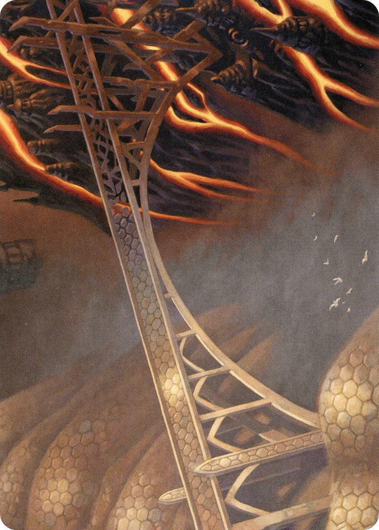Rustvale Bridge Art Card [Modern Horizons 2 Art Series] | Rook's Games and More